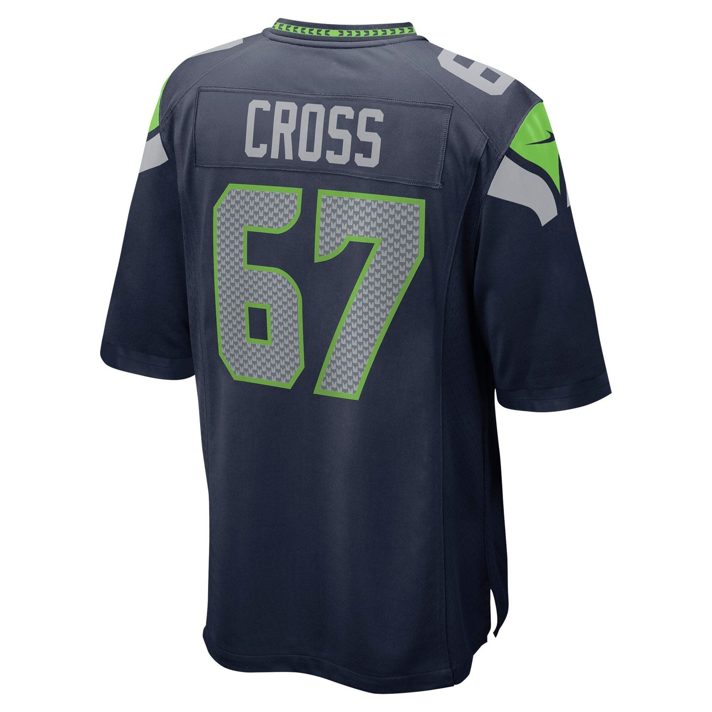 Charles Cross Seattle Seahawks Nike   Game Jersey - Navy