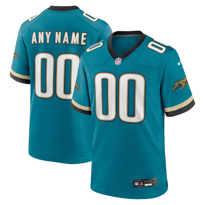 Jacksonville Jaguars Nike Prowler Throwback Custom Game Jersey - Teal
