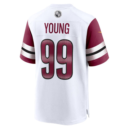 Chase Young Washington Commanders Nike Game Jersey - White