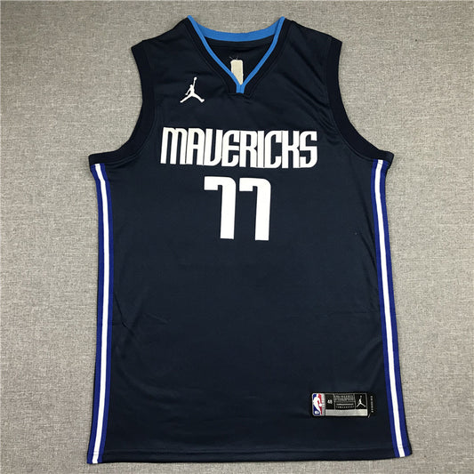 Dallas Mavericks Luka Doncic #77 City Edition Swingman Jersey — Embroidered