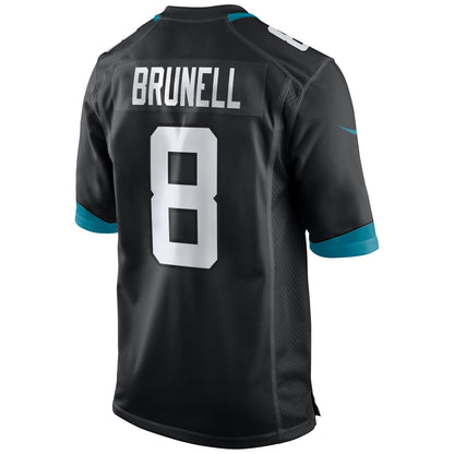 Mark Brunell Jacksonville Jaguars Nike Game Retired   Jersey - Black