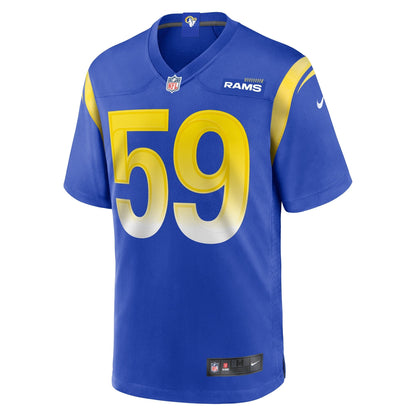 Troy Reeder Los Angeles Rams Nike Team Game Jersey -  Royal