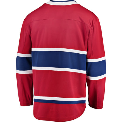 Montreal Canadiens Breakaway Home Blank Jersey - Red
