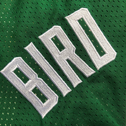 Mitchell Ness Unisex Boston Celtics 33 Larry Bird Green T-Shirts
