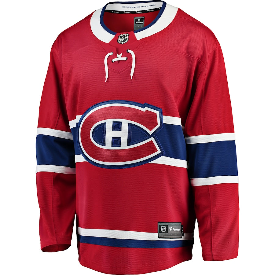 Montreal Canadiens Breakaway Home Blank Jersey - Red