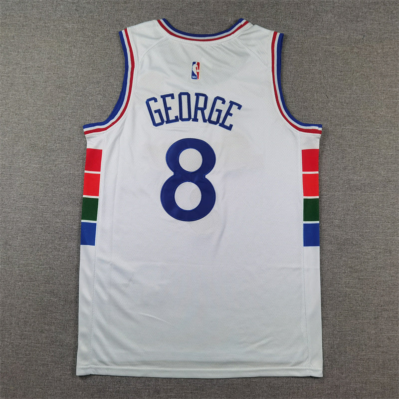 Unisex Philadelphia 76ers 2024/25 Embroidered Swingman Jersey City Edition