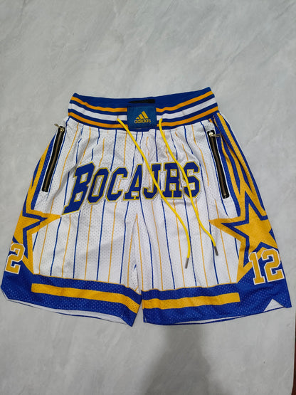 Boca Juniors White Pocket Shorts