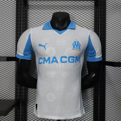 2025-26 Marseille Home Player Edition Jersey - Men