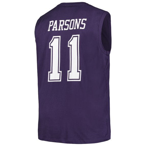 Men's Fanatics Micah Parsons Navy Dallas Cowboys