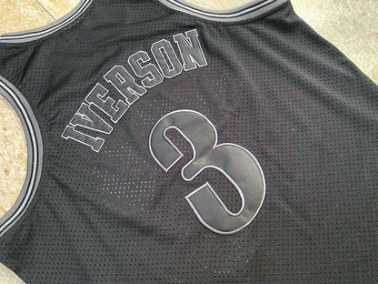 Allen Iverson Philadelphia 76ers 3 Black MN
