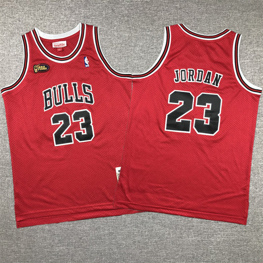 Youth Michael Jordan Chicago Bulls #23 Embroidered Final Version Jersey