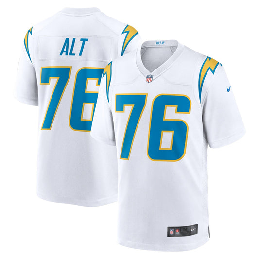 Joe Alt Los Angeles Chargers Nike 2024 NFL Draft First Round Pick   Game Jersey - White