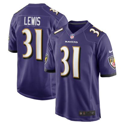 Jamal Lewis Baltimore Ravens Nike Retired   Game Jersey - Purple