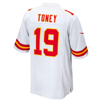 Kadarius Toney Kansas City Chiefs Nike  Game Jersey - White