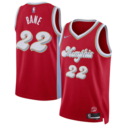 Unisex Memphis Grizzlies Desmond Bane Red 2024/25 Swingman  Jersey - City Edition