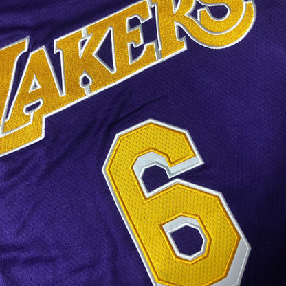 Los Angeles Lakers James Purple 6 MN