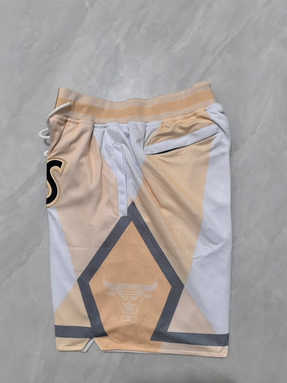 Chicago Bulls 2025 City Edition Off-White Pocket Shorts
