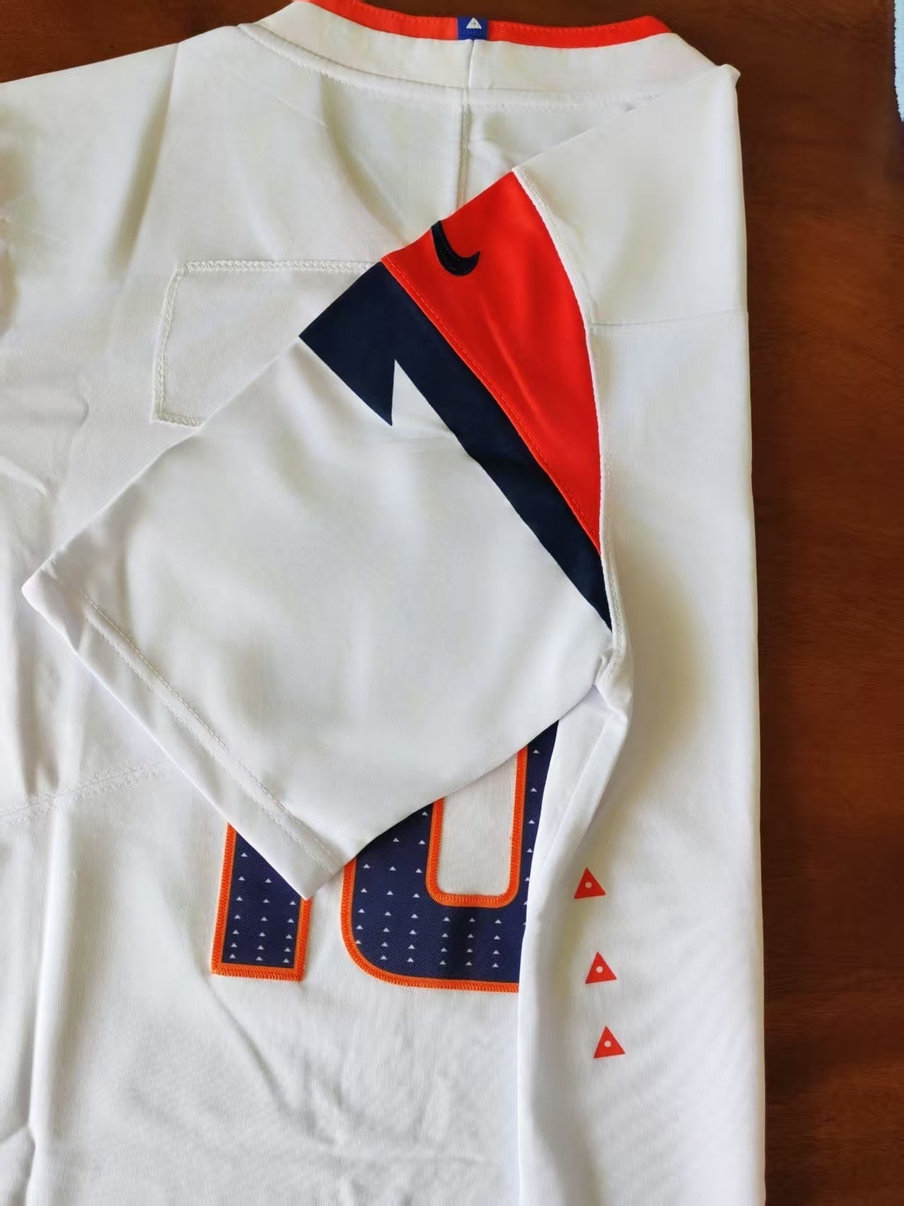 Men's Denver Broncos Bo Nix Jersey-White