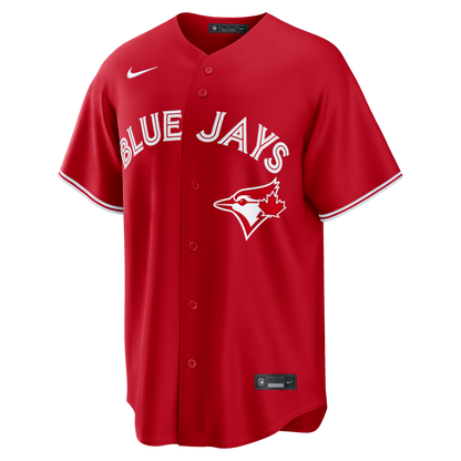 Men's Toronto Blue Jays Vladimir Guerrero Jr. #27 Red Canada Day Replica Jersey