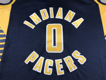 Indiana Pacers Tyrese Haliburton #0 City Edition Swingman Jersey - Embroidered