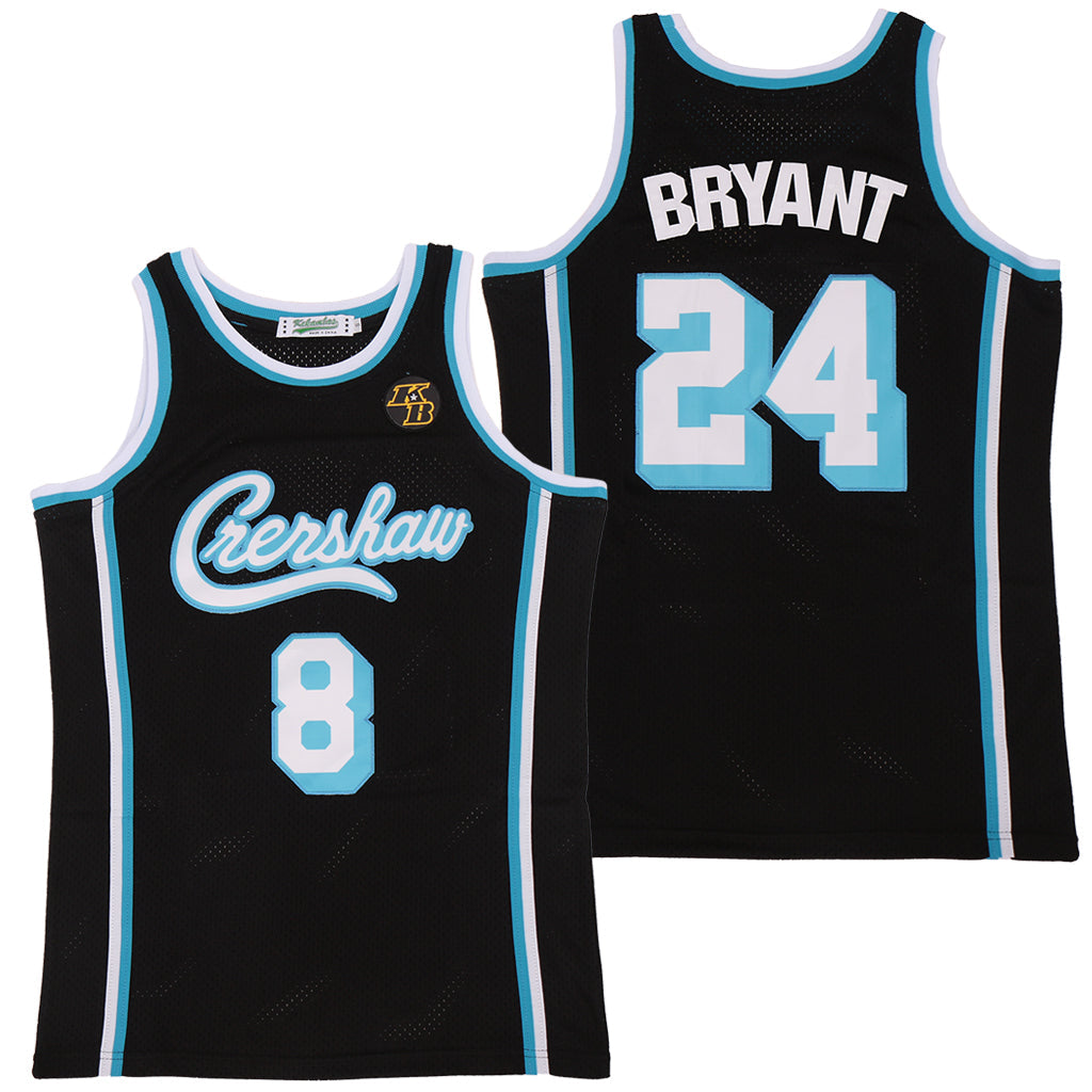 Kobe Bryant Crenshaw 8 X 24 Basketball Jersey