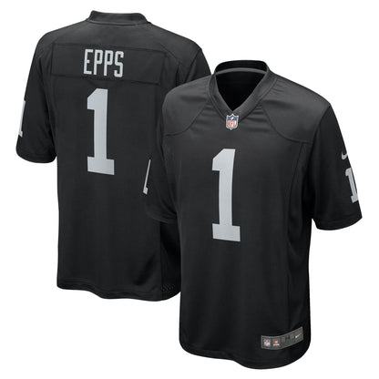 Marcus Epps Las Vegas Raiders Nike Game   Jersey - Black