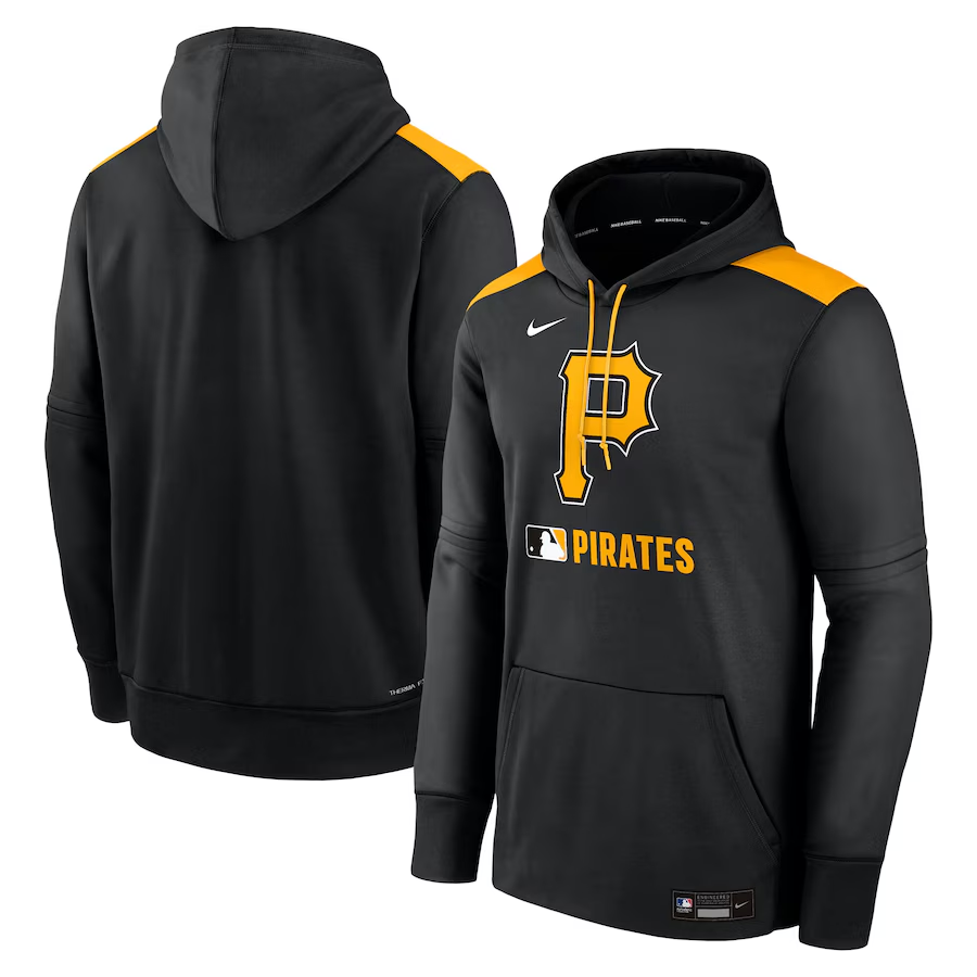 Pittsburgh Pirates Nike Authentic Pullover Hoodie - Mens