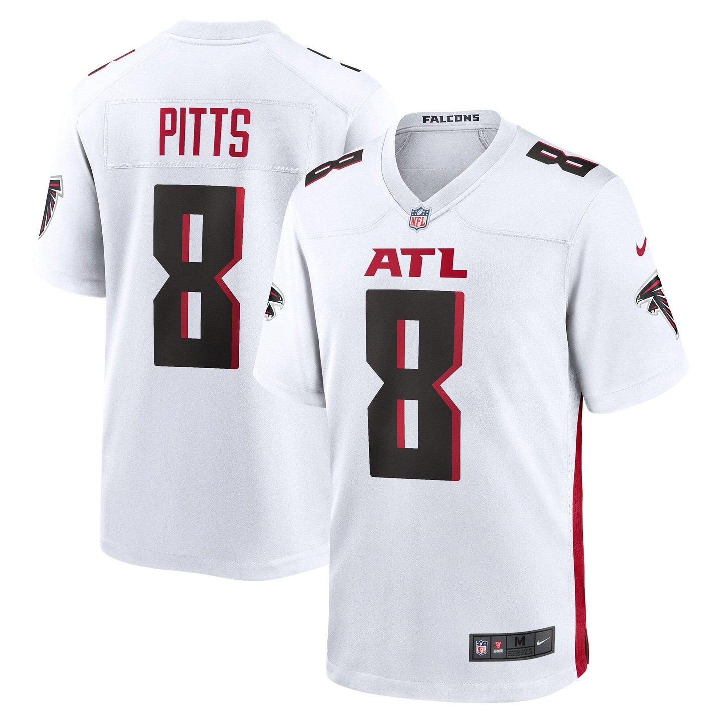 Kyle Pitts Atlanta Falcons Nike Game   Jersey - White