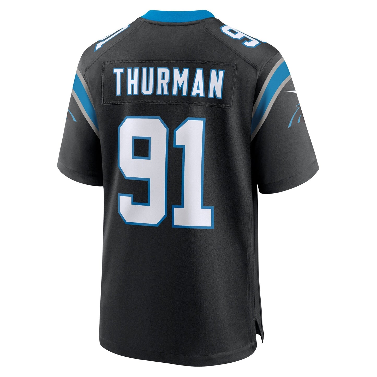 Nick Thurman Carolina Panthers Nike Team Game Jersey -  Black