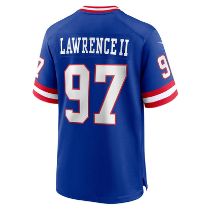 Dexter Lawrence II New York Giants Nike Classic Game   Jersey - Royal