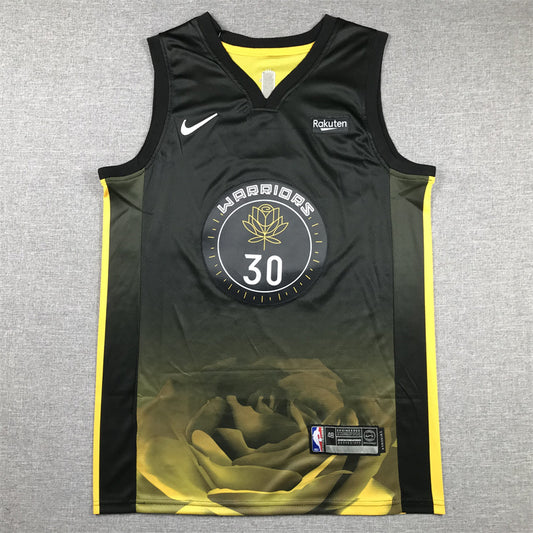 Golden State Warriors Stephen Curry #30 2023 City Edition Swingman Jersey - Embroidered