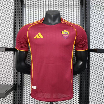 2025-26 AS Roma Home Player Edition Jersey - Men