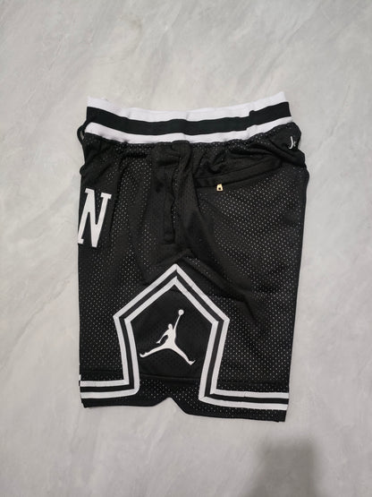 Jordan Black Pocket Shorts