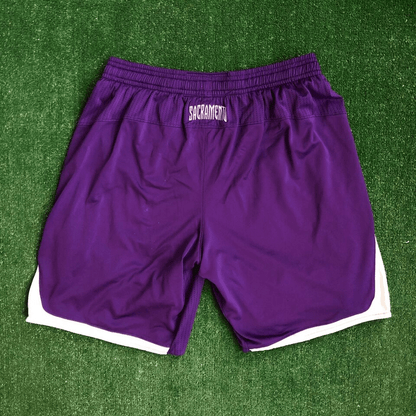 2014 Sacramento Kings Authentic Adidas NBA Pro Cut Game Worn Shorts