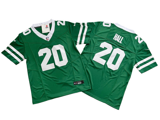 Men's New York Jets 20# Breece Hall Gardner  Legacy Green  Limit