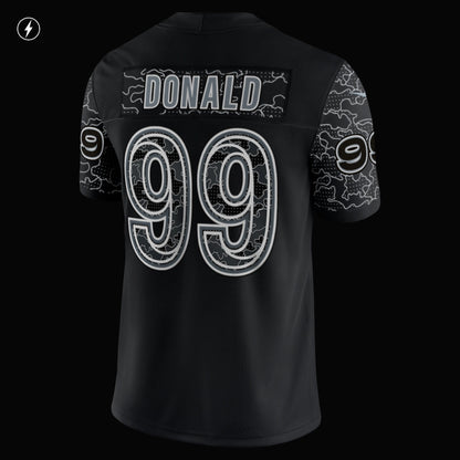 Aaron Donald Los Angeles Rams Nike RFLCTV Limited Jersey - Black