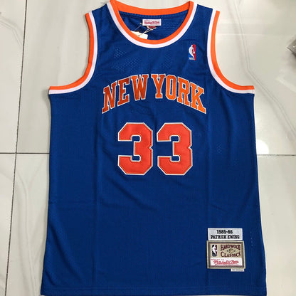New York kincks Patrick Ewing #33 Jersey