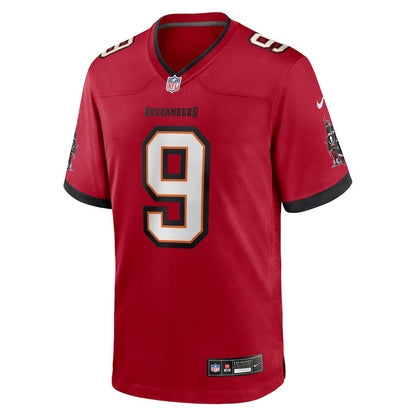 Men's Tampa Bay Buccaneers Emeka Egbuka Nike Red 2025 NFL Draft First Round Pick Game Jersey