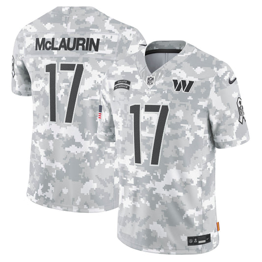 Terry McLaurin Washington Commanders Nike 2024 Salute to Service Limited Jersey - Arctic Camo