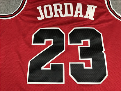 Michael Jordan Chicago Bulls 23 Red Jersey