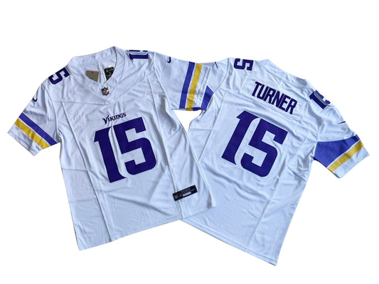 J.J. McCarthy #15 Minnesota Vikings Nike 2nd Alternate  Game Jersey