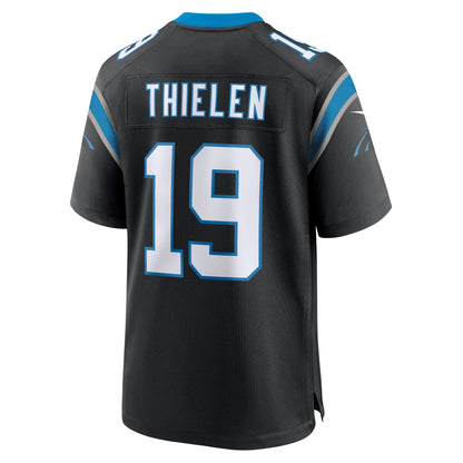 Adam Thielen Carolina Panthers Nike Game   Jersey - Black
