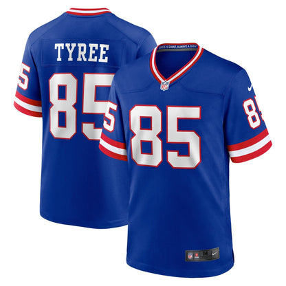 David Tyree New York Giants Nike Classic Retired   Game Jersey - Royal