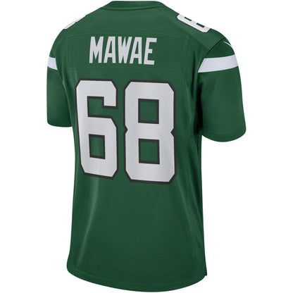 Kevin Mawae New York Jets Nike Game Retired   Jersey - Gotham Green