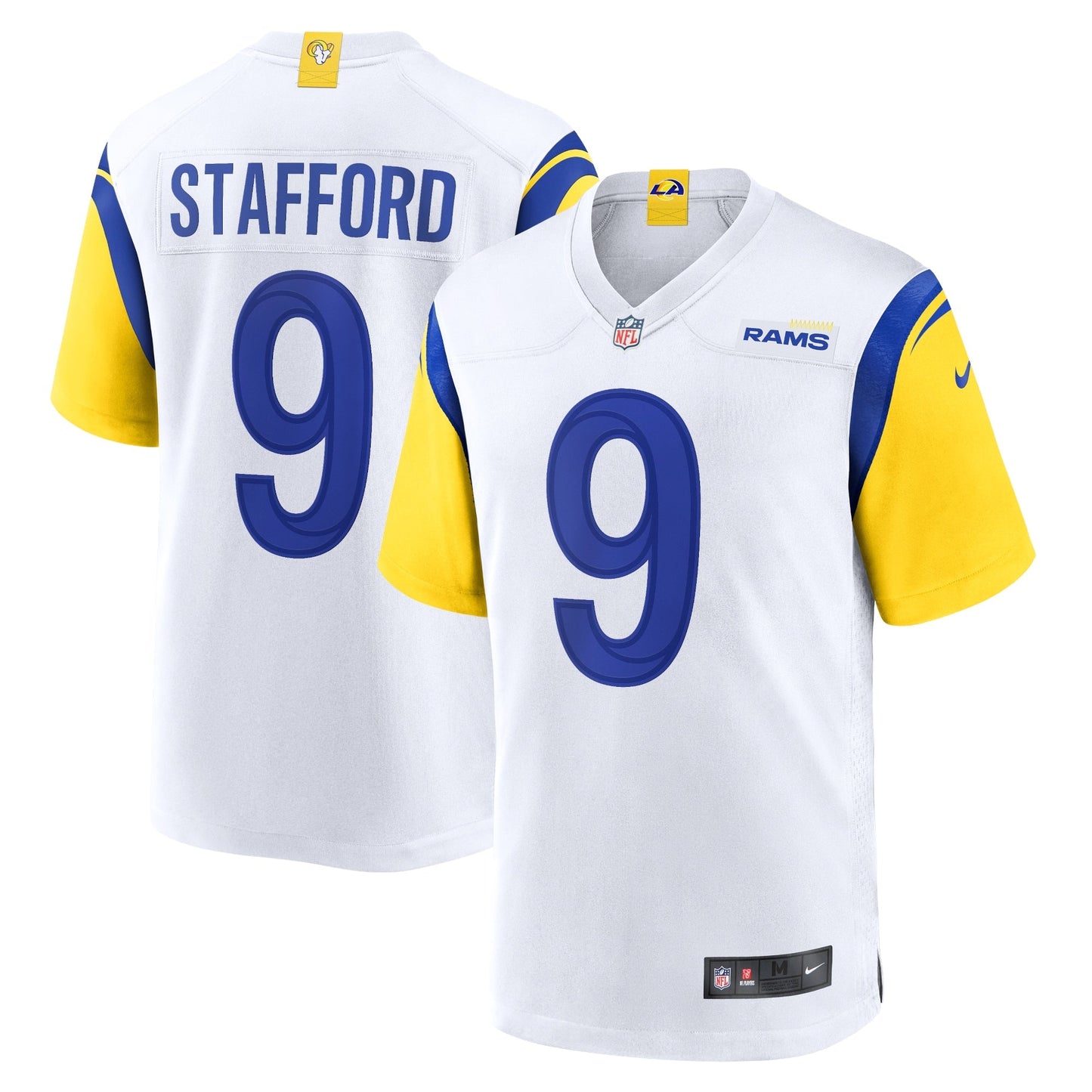 Matthew Stafford Los Angeles Rams Nike Alternate   Game Jersey - White
