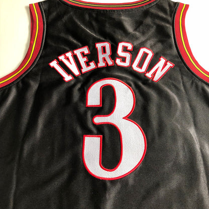 Allen Iverson Philadelphia 76ers 3 Black MN
