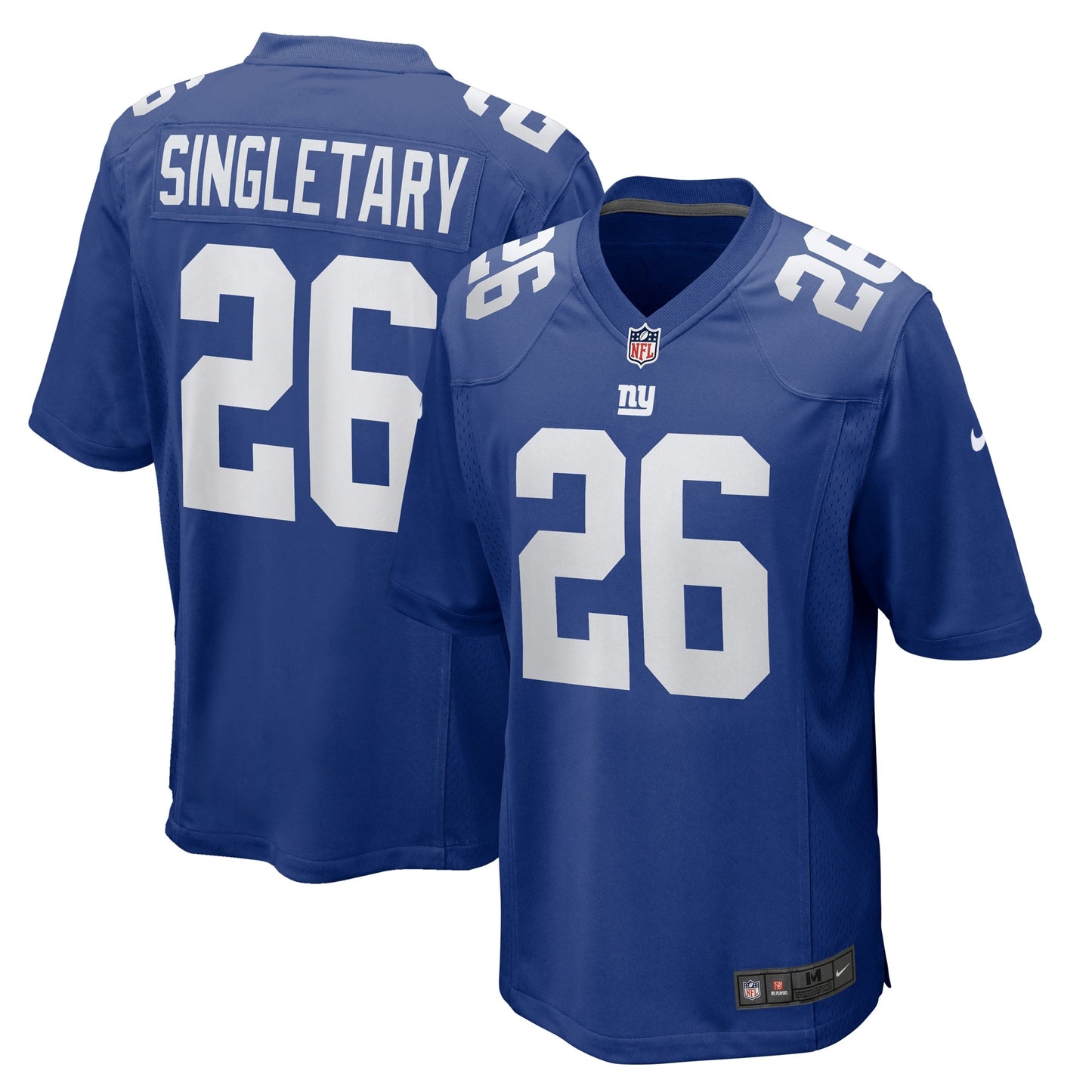 Devin Singletary New York Giants Nike Team Game Jersey -  Royal