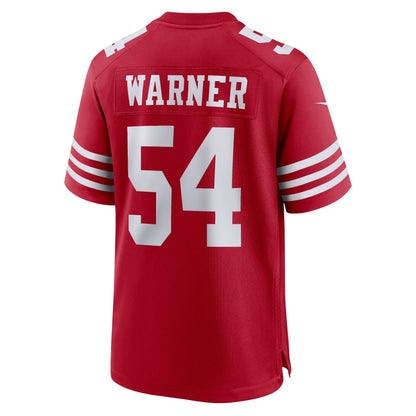 Fred Warner San Francisco 49ers Nike   Game Jersey - Scarlet