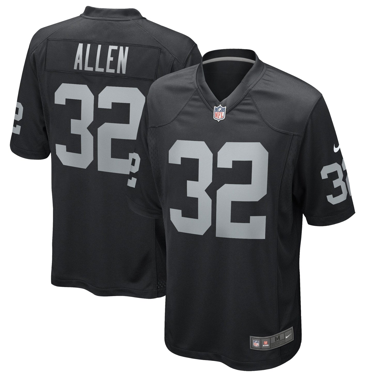 Marcus Allen Las Vegas Raiders Nike Game Retired   Jersey - Black