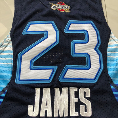 James Los Angeles Lakers Black 23 MN